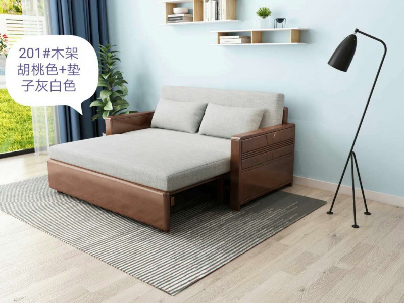 江西南康木公子沙發(fā)床7