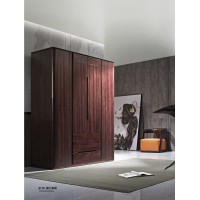 華民盛現代輕奢四門衣柜8118