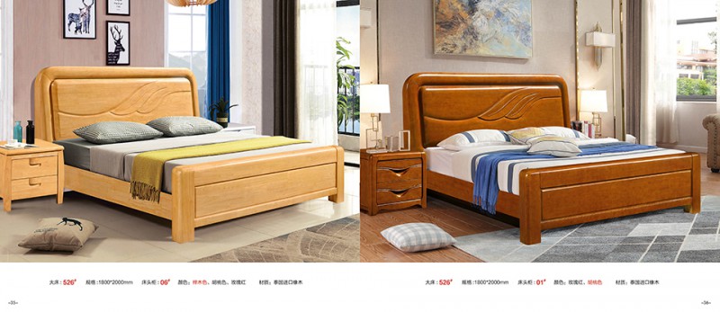 江西南康實木床、橡木床產品18