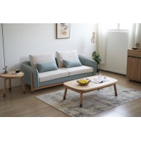 現代簡約風格家具廠家,北美紅橡+黑胡桃木家具,不下家居品牌招商,南康尚好居家具