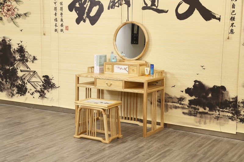 新中式禪意北美白蠟木家具28