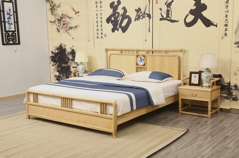 新中式禪意北美白蠟木家具25