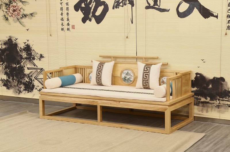 新中式禪意北美白蠟?zāi)炯揖?5