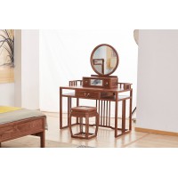 菲百年新中式禪意北美黑胡桃木家具09