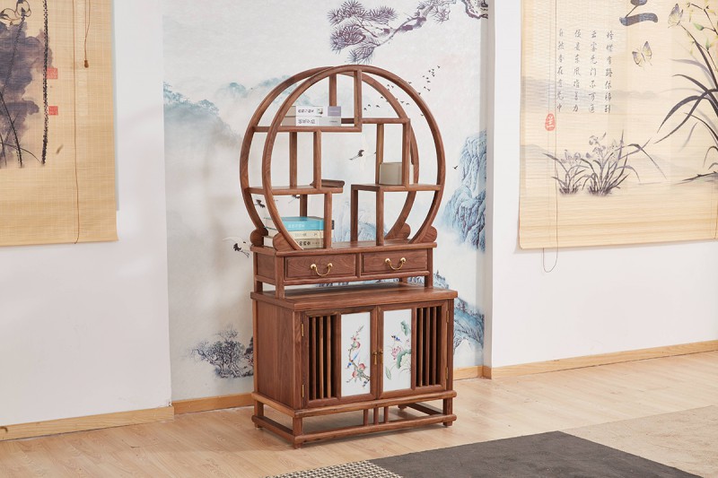 新中式禪意北美黑胡桃木家具07