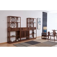 菲百年新中式禪意北美黑胡桃木家具03