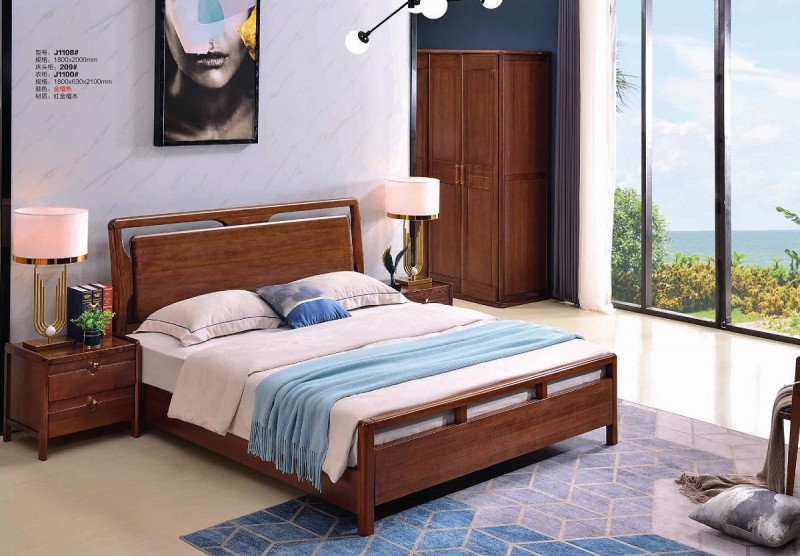 金元寶家具：大床J1108#