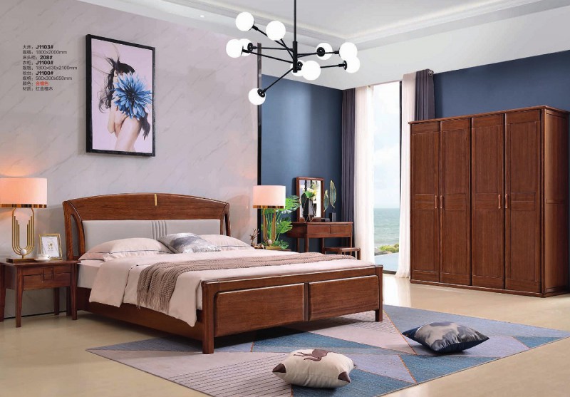 金元寶家具：大床J1103#