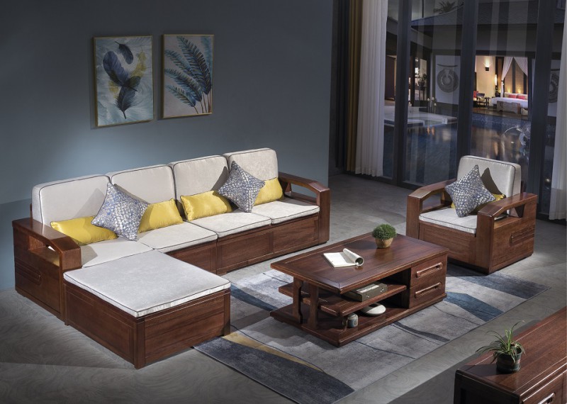 福多多家具：箱體轉角沙發6002#