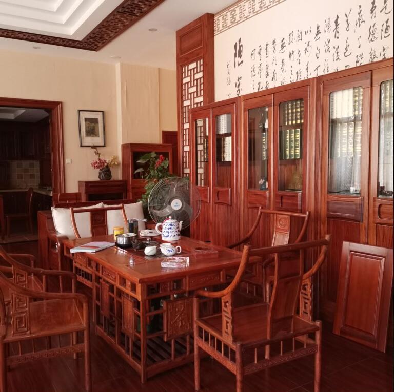 江西贛州南康朗祺木業(yè)：全屋原木定制配套廠家實拍6