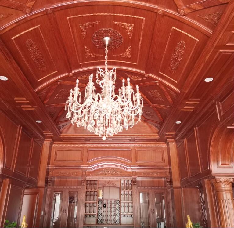 江西贛州南康朗祺木業(yè)：全屋原木定制配套廠家實拍7