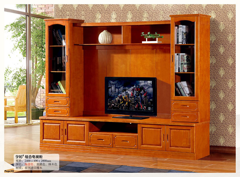 南康橡木客廳家具7