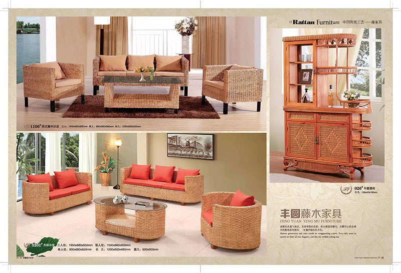 江西南康豐圓藤木家具產品9