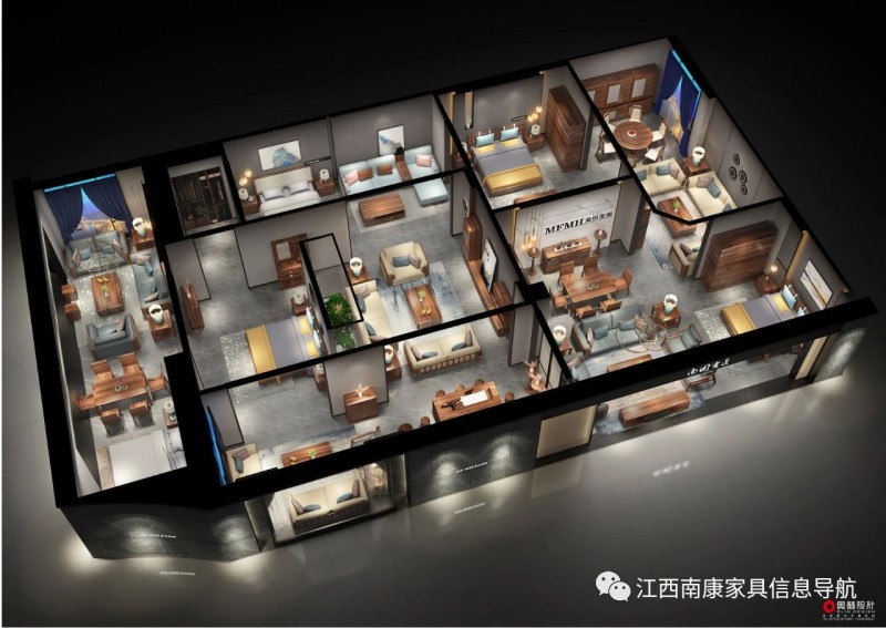 南國宮匠家具展廳實拍3