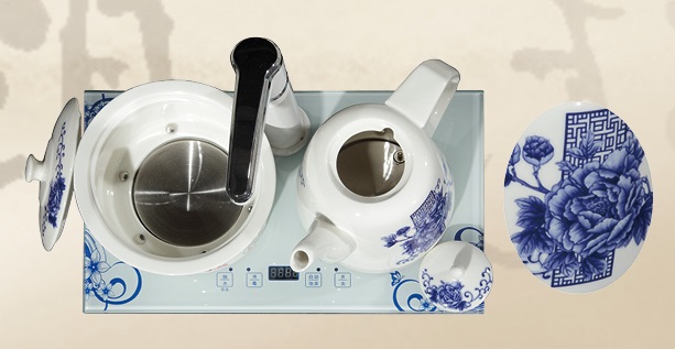 茶友軒JY-T213C#富貴牡丹茶藝爐