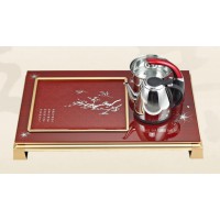 茶友軒303#紅色多功能組合茶藝爐