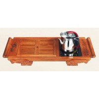 茶友軒604#花梨色實木茶盤