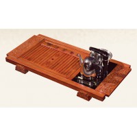茶友軒606#花梨色實(shí)木茶盤