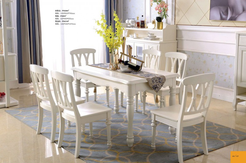 樸之曼簡歐西餐桌PM2601#