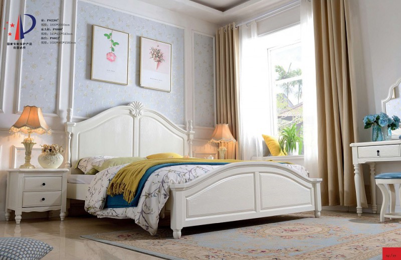 樸之曼簡歐床PM2201#
