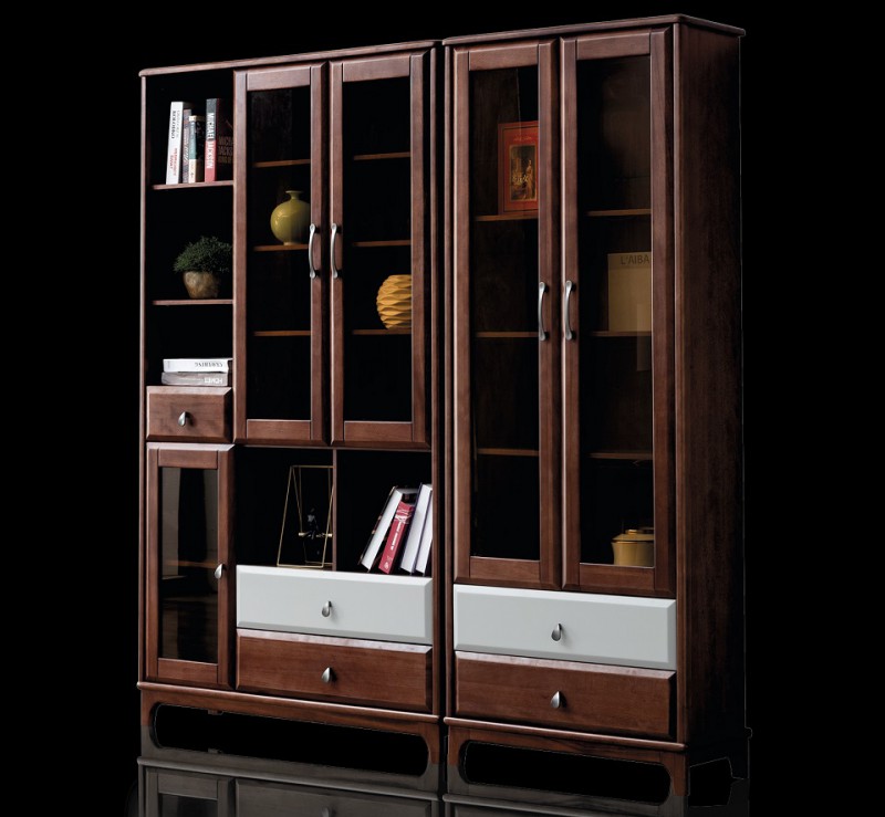 景晨現代德式A192兩門書柜、A193三門書柜