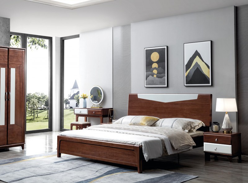 景晨現(xiàn)代德式A163床