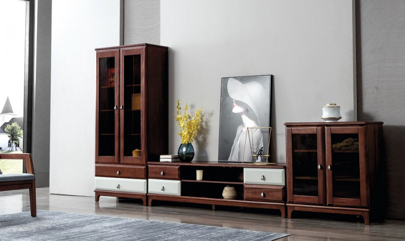 景晨現(xiàn)代德式A120高柜、A116電視柜、A121矮柜