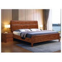 景晨烏金木床636B