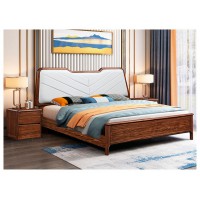 景晨烏金木床613B