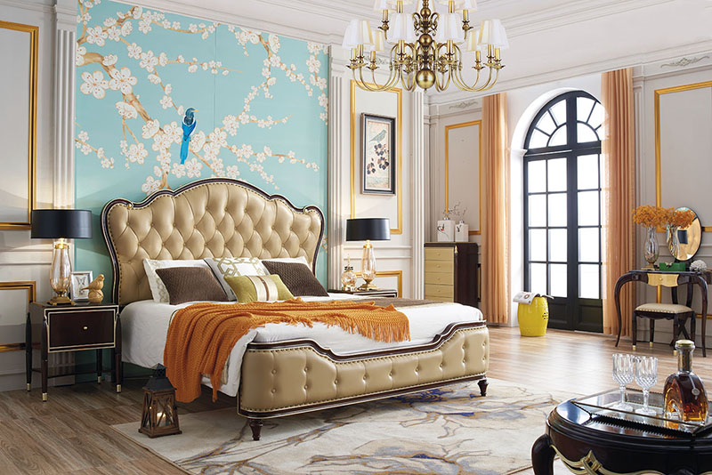 江西南康巴黎玫瑰簡歐輕奢家具12