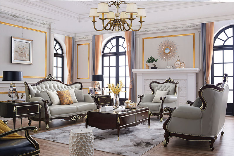 江西南康巴黎玫瑰簡歐輕奢家具20