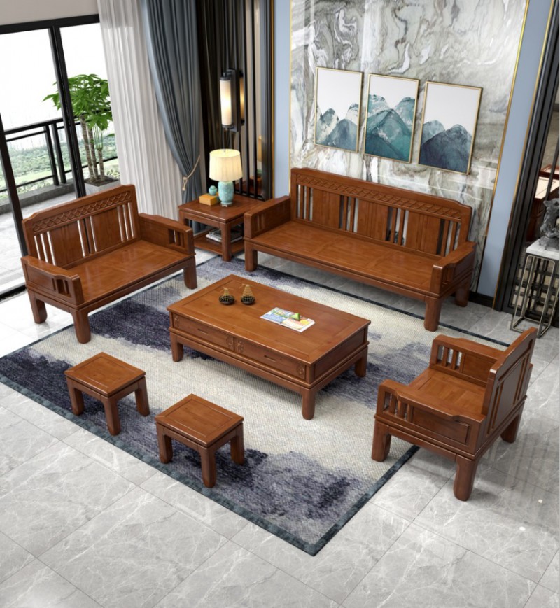 樺展多邦實木沙發6