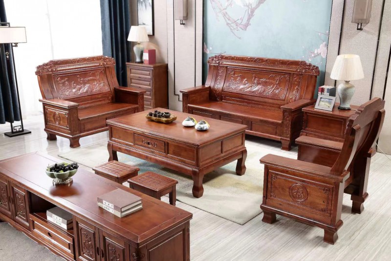 樺展多邦實木沙發2