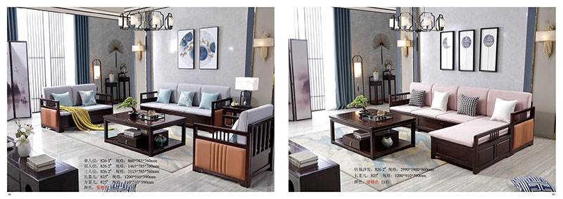 江西南康木瑰寶新中式家具5