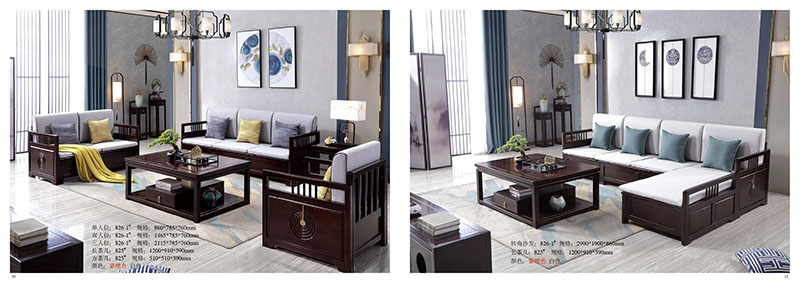 江西南康木瑰寶新中式家具6