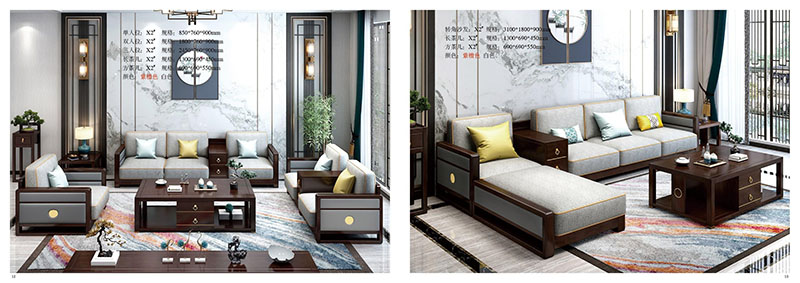 江西南康木瑰寶新中式家具7