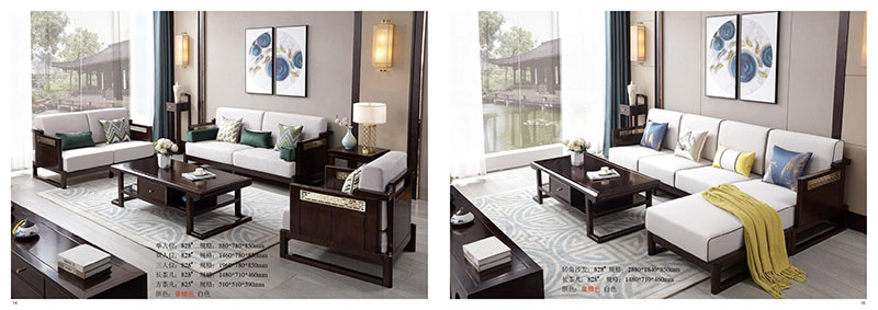 江西南康木瑰寶新中式家具8