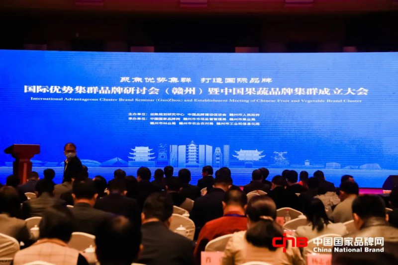 國際優(yōu)勢集群品牌研討會(贛州)