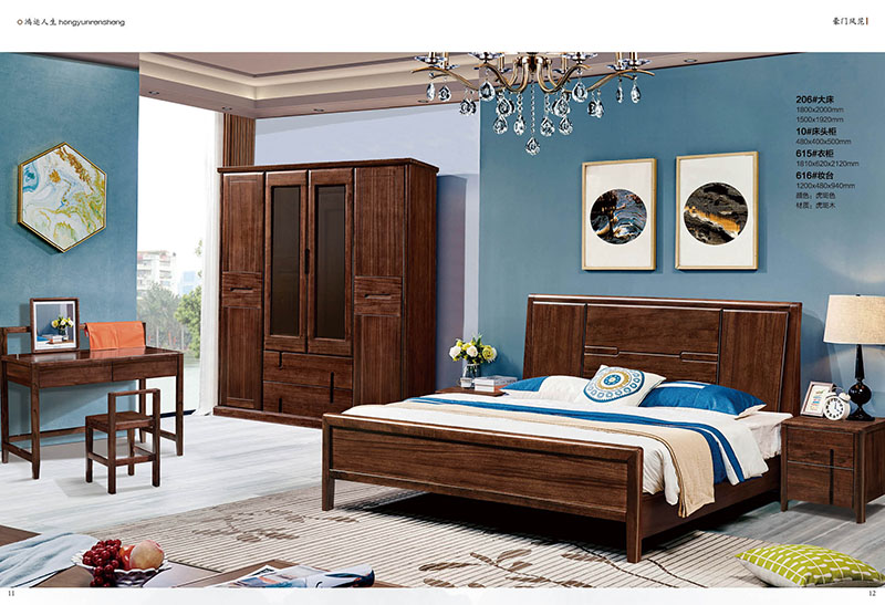 江西南康虎斑木家具5