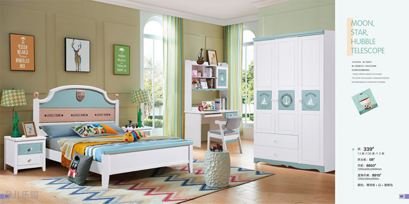 江西南康青少年兒童床1