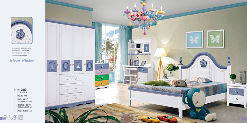 江西南康青少年兒童床6