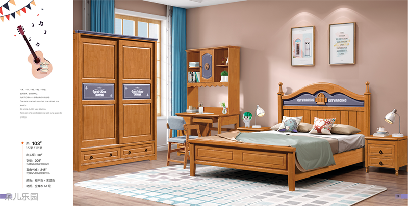 江西南康青少年兒童床11