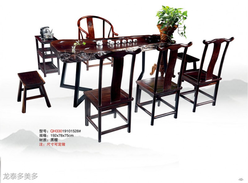 江西南康大板茶桌12