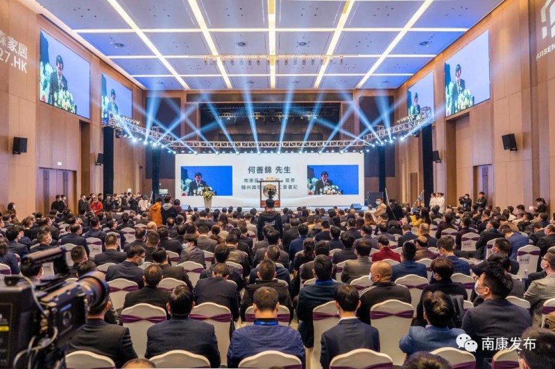 南康首家家具企業(yè)--匯森家居在港交所鳴鑼上市！