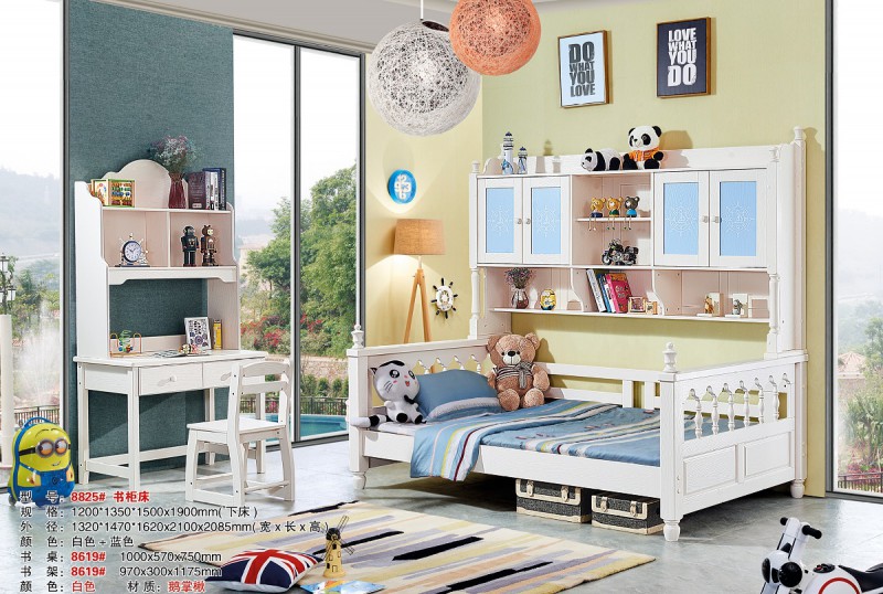 香椿芽書柜床8825#