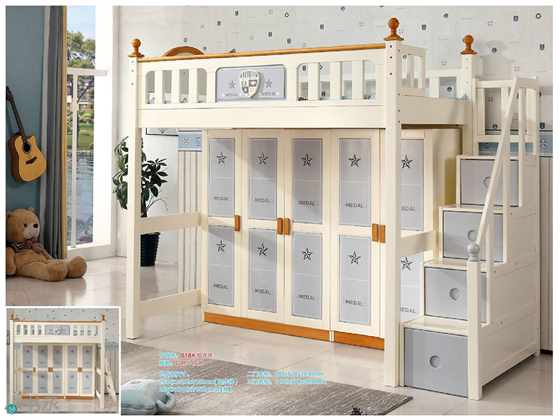 青少年兒童實木水性漆家具42