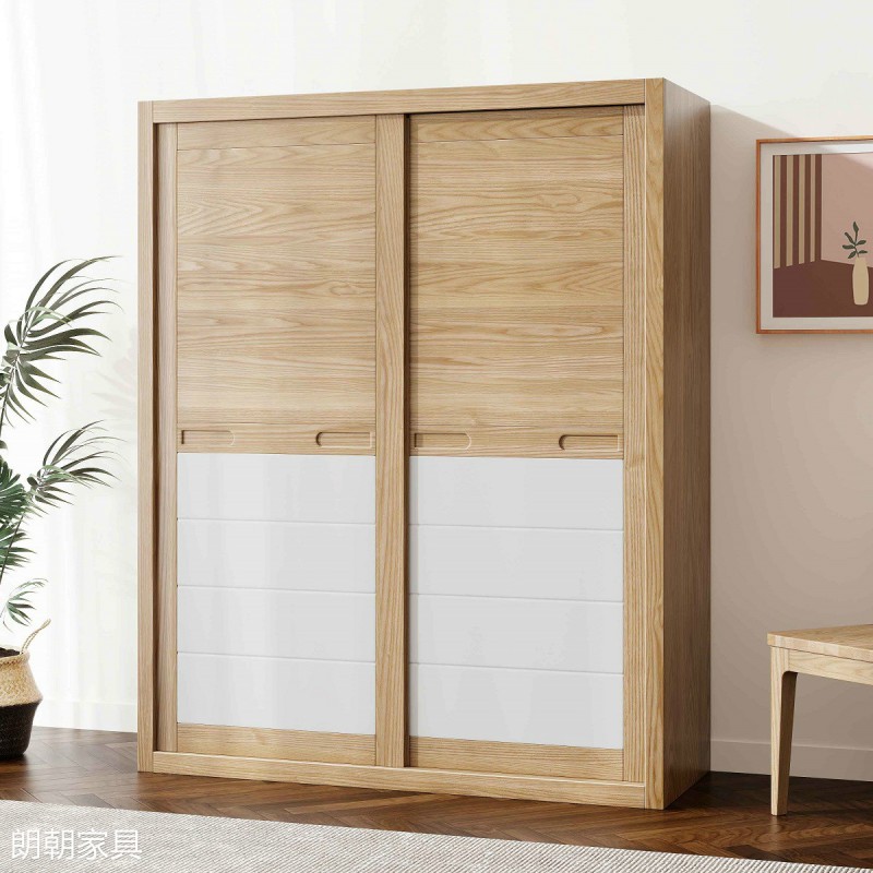 朗朝現代極簡白蠟木家具31