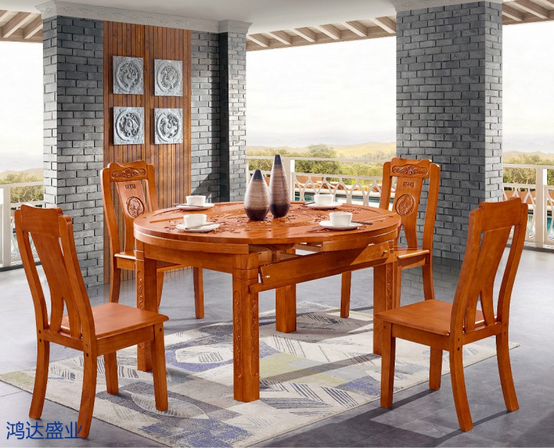 江西南康實(shí)木餐桌椅廠家10