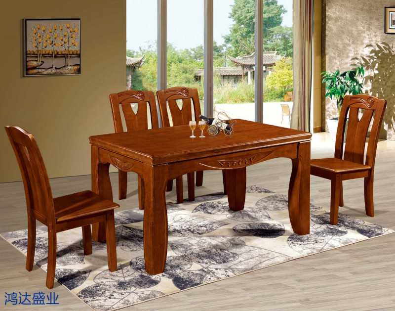 江西南康實(shí)木餐桌椅廠家28