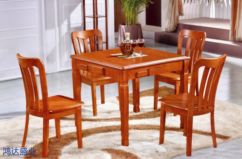 江西南康實(shí)木餐桌椅廠家34